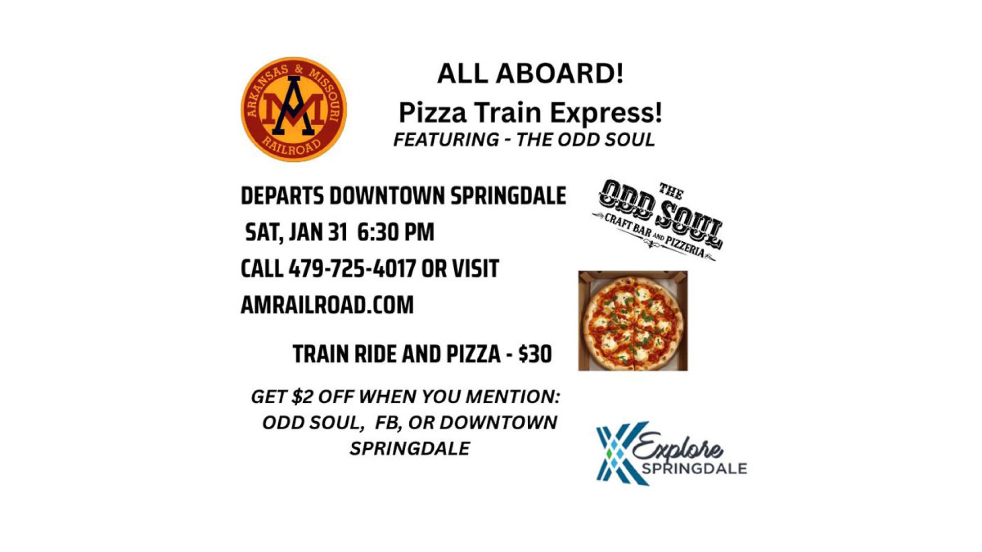 Pizza Train Express Flyer