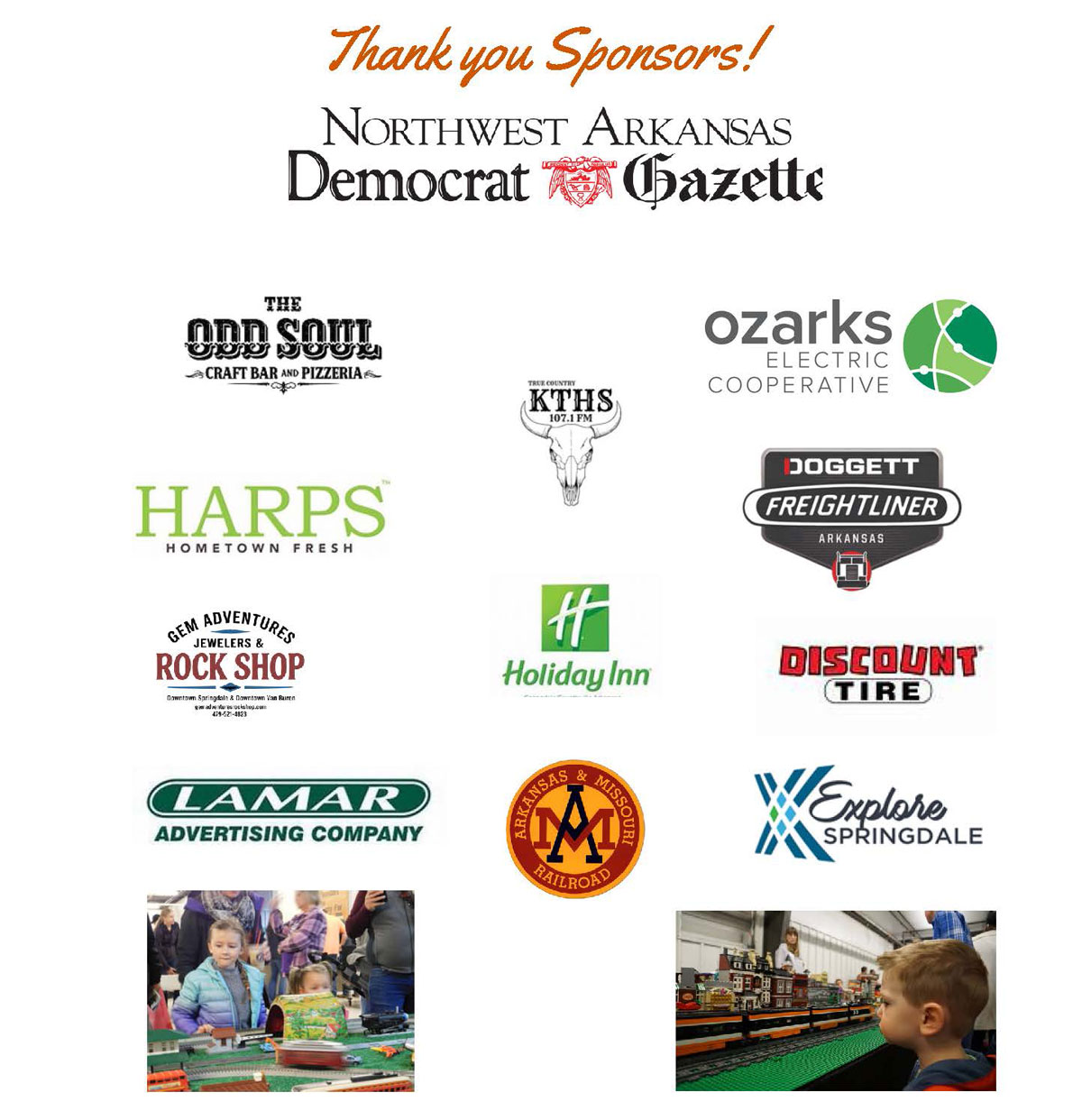 23rd annual model train show sponsors